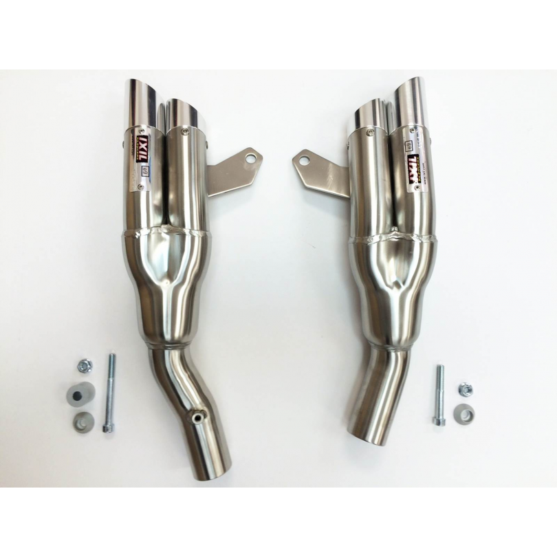 IXIL SLIP ON (LADO DERECHO) - DUAL HYPERLOW - KAWASAKI Z 1000 - Z 1000 SX 2010-20
