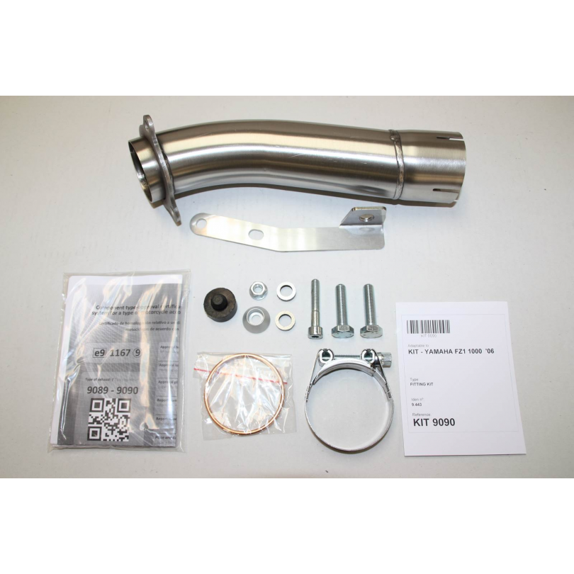 IXIL SLIP ON HEXOVAL XTREM EVOLUTION YAMAHA FZ-1 2006-14