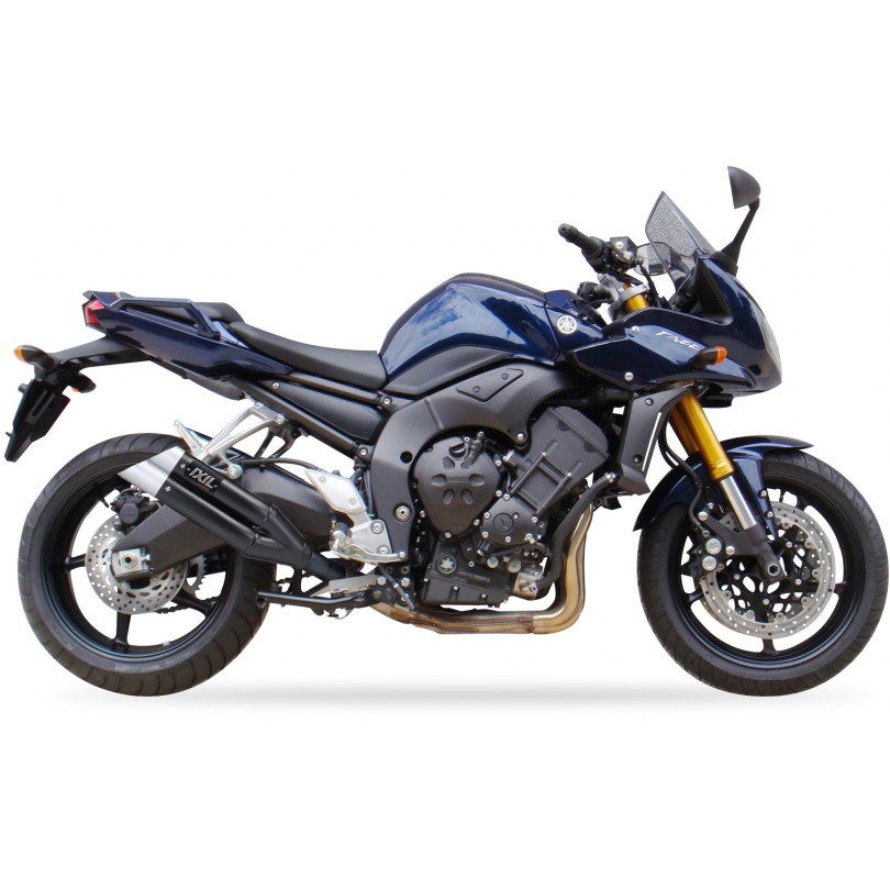 IXIL SLIP ON - DUAL HYPERLOW BLACK XL - YAMAHA FZ-1 06-14