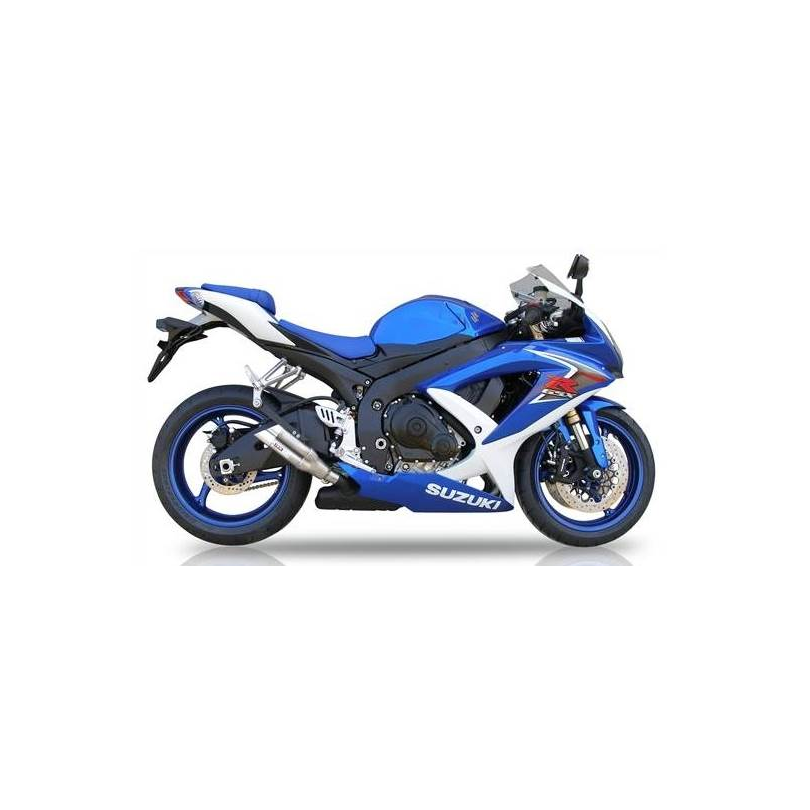 IXIL SLIP ON - DUAL HYPERLOW - SUZUKI GSX 600 R / GSX 750 R 2008-10