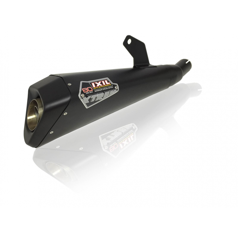 IXIL SLIP ON SLASH CONE XTREM BLACK YAMAHA MT-10 2016-21