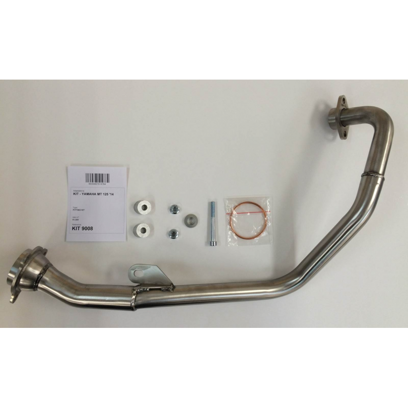 IXIL FULL SYSTEM HEXOVAL XTREM EVOLUTION YAMAHA MT 125 2014-15