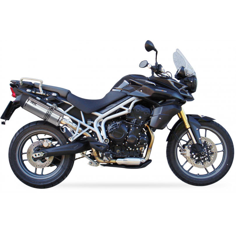 IXIL SLIP ON HEXOVAL XTREM EVOLUTION TRIUMPH TIGER 800 - 800 XC 2011-13
