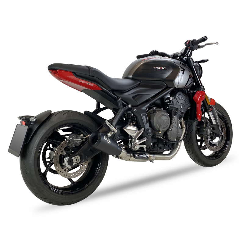 IXIL FULL SYSTEM RACE XTREM BLACK TRIUMPH TRIDENT 660 2021-22
