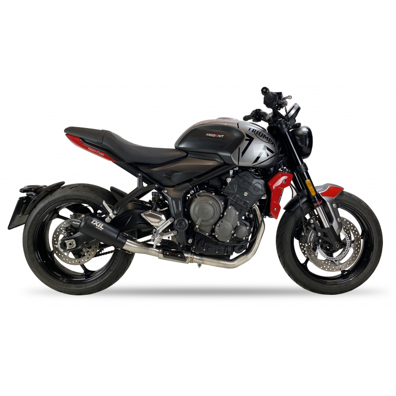 IXIL FULL SYSTEM RACE XTREM BLACK TRIUMPH TRIDENT 660 2021-22