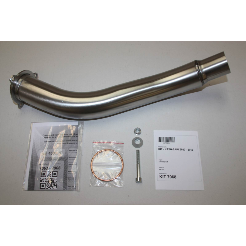 IXIL SLIP ON - HEXOVAL XTREM EVOLUTION - KAWASAKI Z 800 2013-16