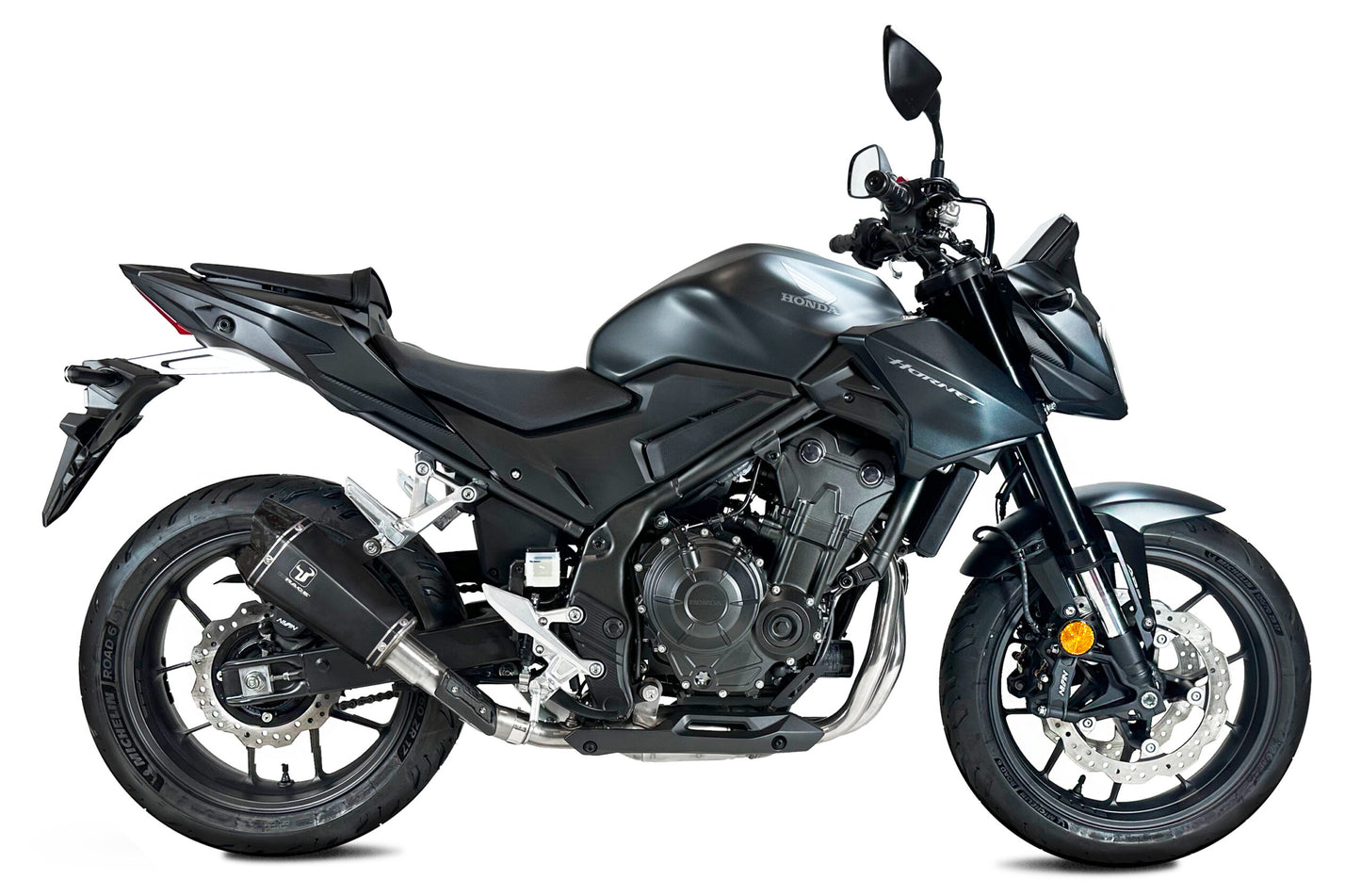 IX RACE ESCAPE M8 HOMOLOGADO NEGRO HORNET 500 2024