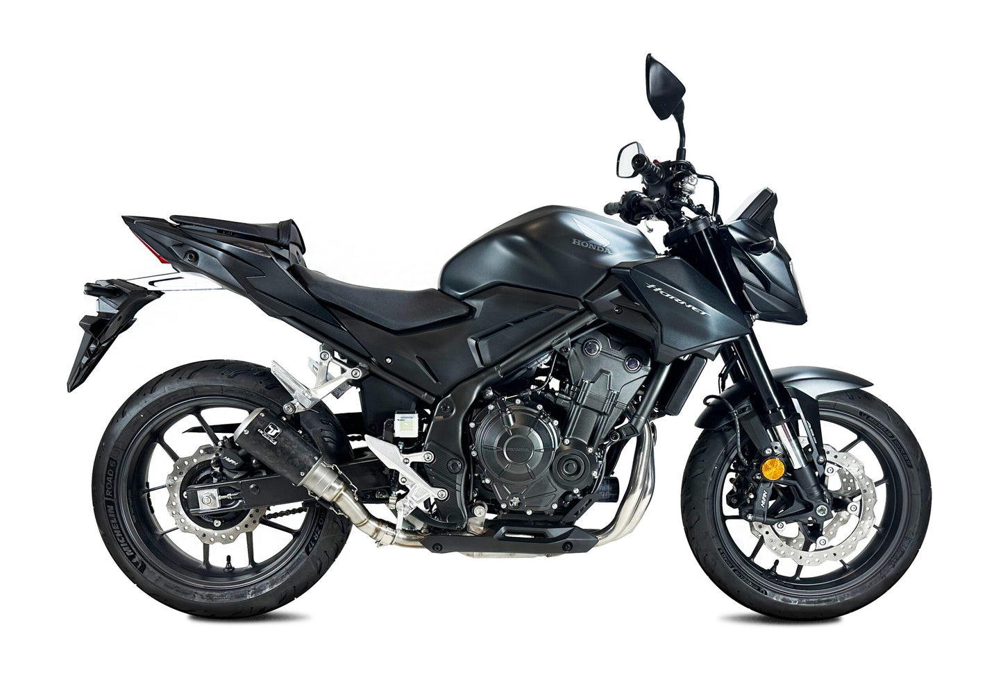 IX RACE ESCAPE DE CARBONO MK2 HOMOLOGADO HORNET 500 2024 / CB 500X 2024