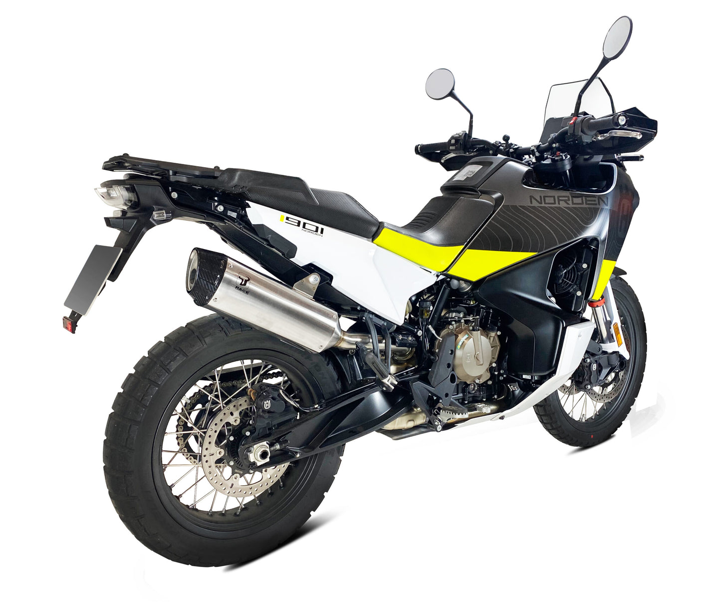IX RACE ESCAPE HOMOLOGADO DESERT INOX HUSQVARNA NORDEN 901 2022-2023