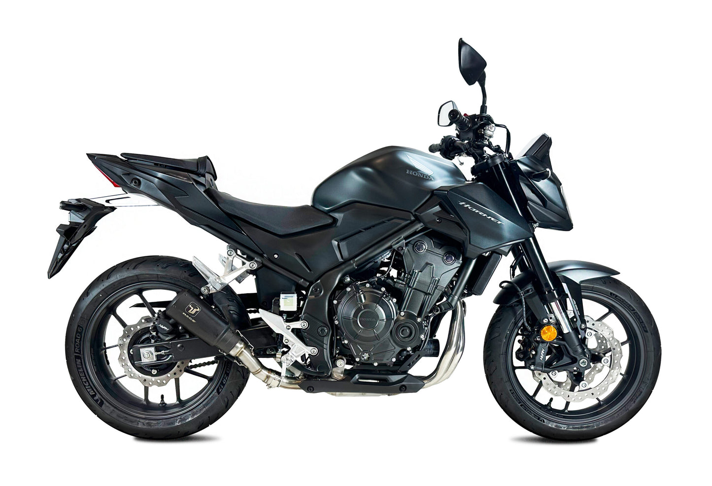 IX RACE ESCAPE HOMOLOGADO MK2 NEGRO HORNET 500 2024 / CB 500X 2024 / CBR 500R 2024
