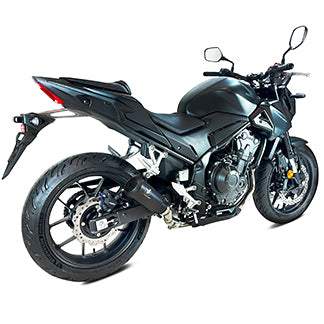 IX RACE ESCAPE HOMOLOGADO MK2 NEGRO HORNET 500 2024 / CB 500X 2024 / CBR 500R 2024