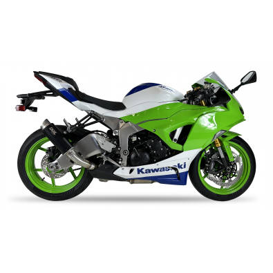 IXIL SLIP ON - SPORT XTREM BLACK - KAWASAKI NINJA ZX-6 R 2024