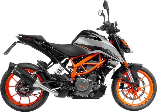 LEO VINCE SLIP-ON LV ONE EVO KTM DUKE 125 2021-23 / DUKE 390 2021-23