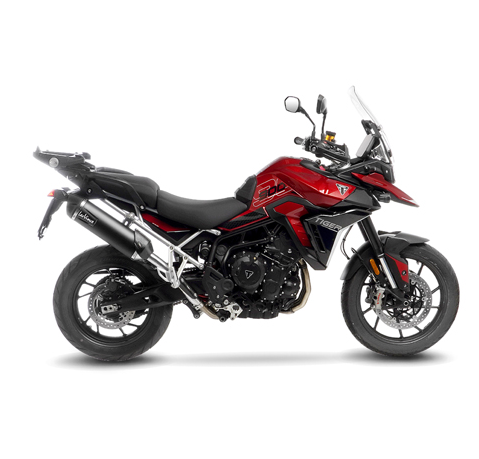LEO VINCE ONE EVO NEGRO TRIUMPH TIGER 900 GT / GT PRO / RALLY PRO 2024-25