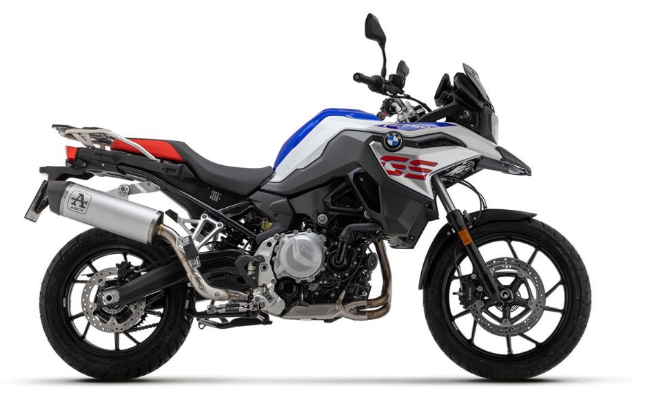ARROW SILENCIOSO MAXI RACE-TECH DE ALUMINIO FONDO EN CARBONO BMW F 750 GS / F 850 GS 2021-24