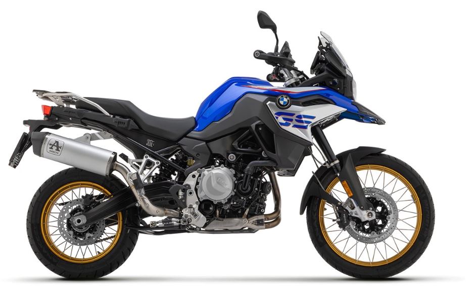 ARROW SILENCIOSO MAXI RACE-TECH DE ALUMINIO FONDO EN CARBONO BMW F 750 GS / F 850 GS 2021-24