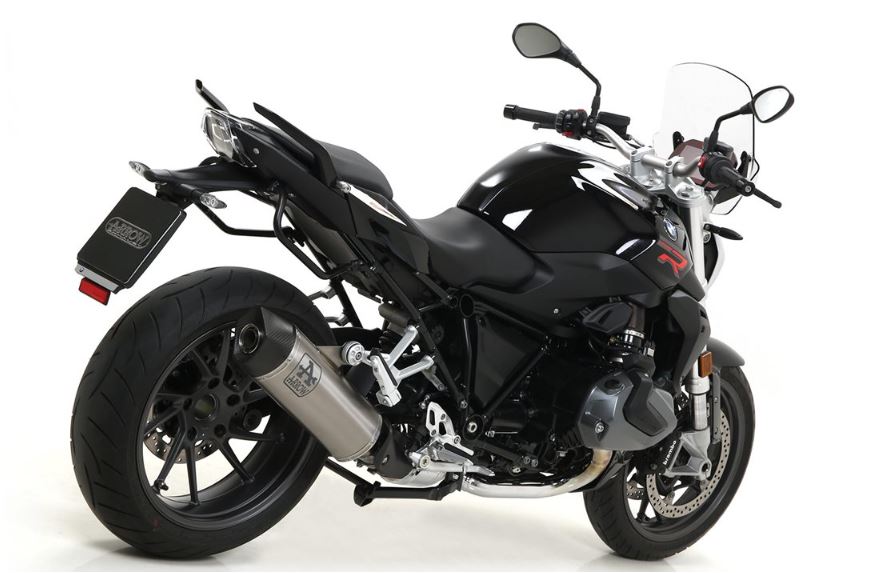 ARROW SILENT MAXI RACE-TECH ALUMINUM CARBON BASE BMW R 1250 R / RS 2019-20