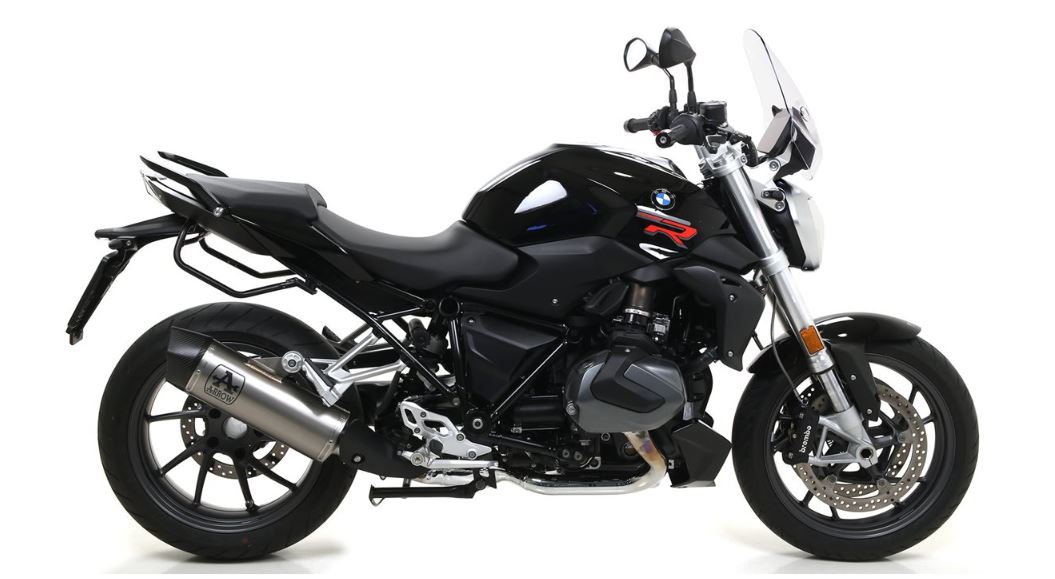 ARROW SILENT MAXI RACE-TECH ALUMINUM CARBON BASE BMW R 1250 R / RS 2019-20