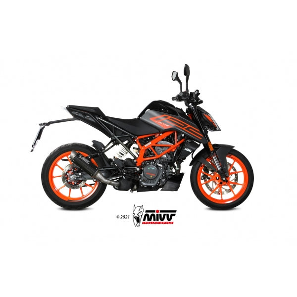 MIVV SLIP-ON GP CARBONO HOMOLOGADO KTM DUKE 125 2021-23