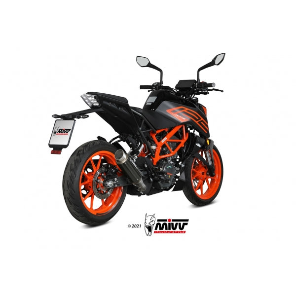 MIVV SLIP-ON GP CARBONO HOMOLOGADO KTM DUKE 125 2021-23