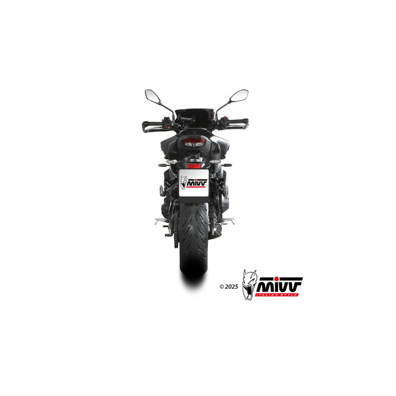 MIVV FULL SYSTEM X-M5 BLACK YAMAHA XSR 900 / GP 2022-26 / MT-09 / SP / FZ-09 2024-26 / R9 2025-26