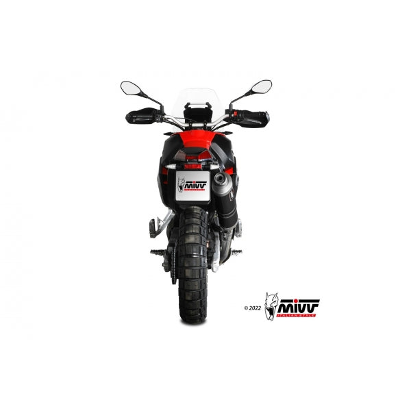 MIVV SLIP-ON DAKAR BLACK APRILIA TUAREG 660 2022-24
