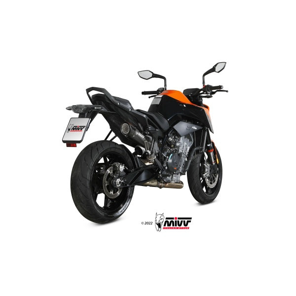 MIVV SLIP-ON X-M5 BLACK HOMOLOGADO KTM DUKE 790 2018-20 / DUKE 790 2023-24 / DUKE 890 2020-24