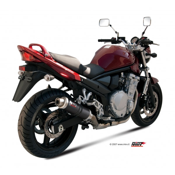 MIVV SLIP-ON GP CARBONO SUZUKI GSF 650 BANDIT 2007-15 / GSX 650 F 2008-15