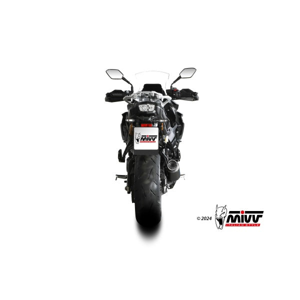 MIVV SLIP-ON GP PRO BLACK SUZUKI GSX-S 1000 GX 2024