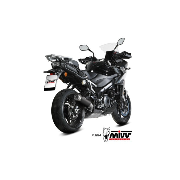 MIVV SLIP-ON GP PRO BLACK SUZUKI GSX-S 1000 GX 2024