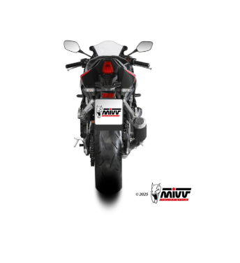 MIVV FULL SYSTEM MK3 CARBONO HONDA CBR 650R / CB 650R 2024-25