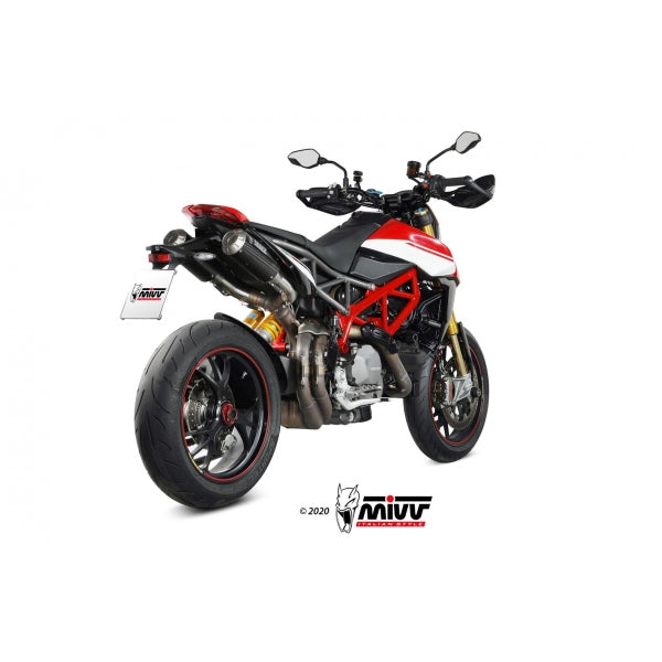 MIVV 2 SLIP-ON MK3 CARBONO DUCATI HYPERMOTARD 950 / SP /RVE 2019-22