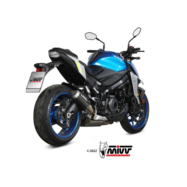 MIVV SLIP-ON MK3 CARBONO SUZUKI GSX-S 950 / GSX-S 1000 2021-25