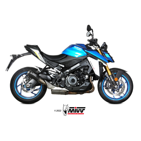 MIVV SLIP-ON MK3 CARBONO SUZUKI GSX-S 950 / GSX-S 1000 2021-25