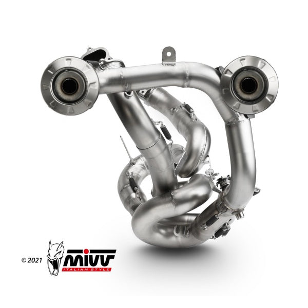 MIVV FULL SYSTEM 2X2 X-M1 TITAN DUCATI PANIGALE V2 2020-24