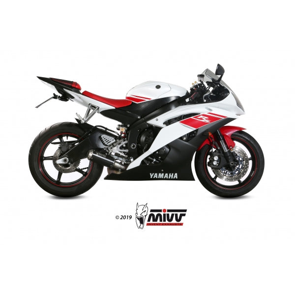 MIVV SLIP-ON MK3 BLACK HOMOLOGADO YAMAHA R6 2006-16