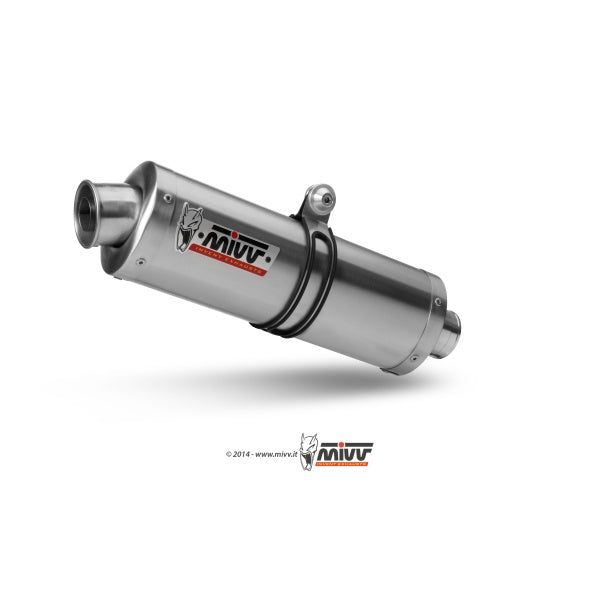 MIVV FULL SYSTEM 2x1 OVAL SUZUKI DL 650 V-STROM 2004-06