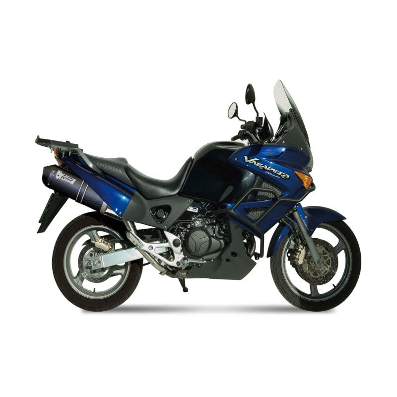 MIVV 2 SLIP-ON OVAL CARBONO HONDA XL 1000 VARADERO 2003-11