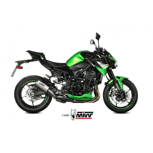 MIVV SLIP-ON MK3 STEEL KAWASAKI Z900 2020-24