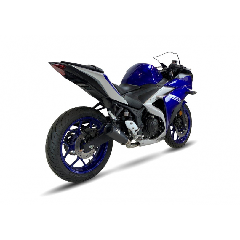 IXIL FULL SYSTEM RACE XTREM BLACK YAMAHA MT-03 2015-21 / R3 2015-21