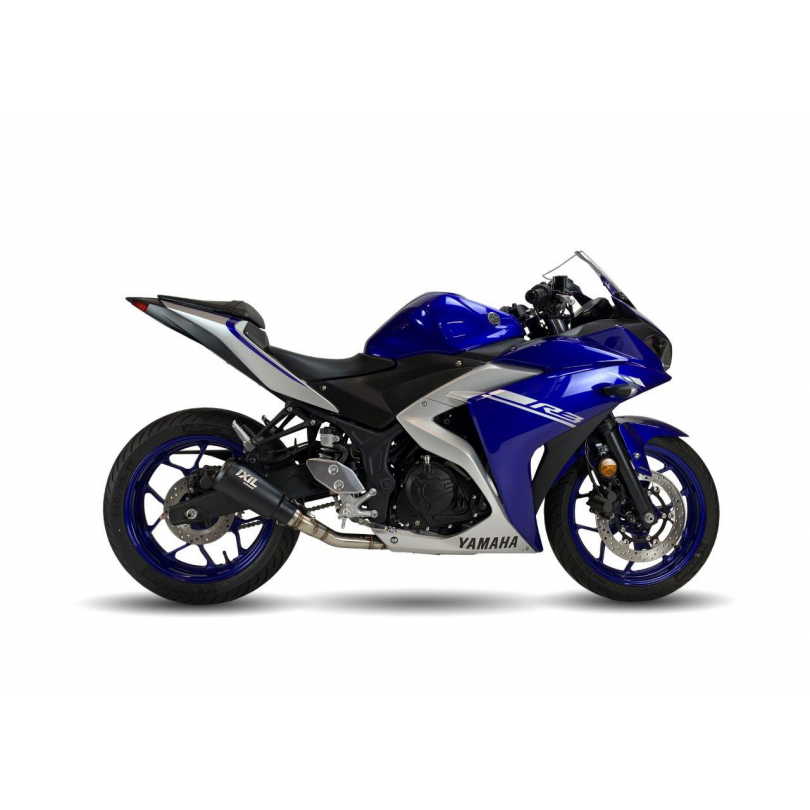 IXIL FULL SYSTEM RACE XTREM BLACK YAMAHA MT-03 2015-21 / R3 2015-21