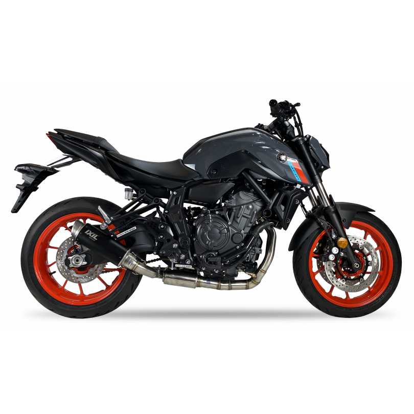 IXIL FULL SYSTEM - SPORT XTREM BLACK - YAMAHA MT-07 21-24