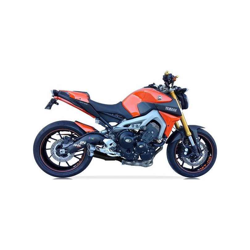 IXIL FULL SYSTEM DUAL HYPERLOW BLACK XL YAMAHA MT09 2013-20 / TRACER 900 2013-20 / TRACER 900 GT 2018-20