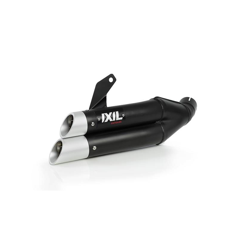 IXIL FULL SYSTEM DUAL HYPERLOW BLACK XL YAMAHA MT09 2013-20 / TRACER 900 2013-20 / TRACER 900 GT 2018-20