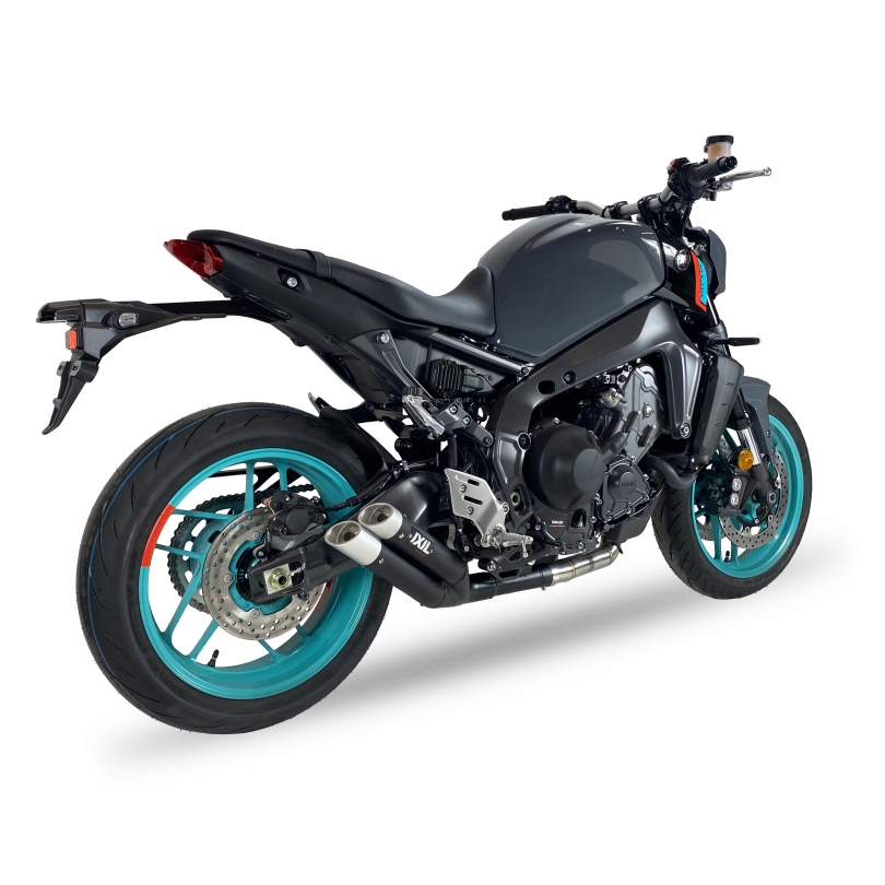 IXIL FULL SYSTEM DUAL HYPERLOW BLACK XL YAMAHA XSR 900 / MT09 2021-23