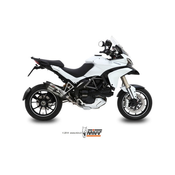 MIVV SLIP-ON SUONO CON TAPA CARBONO DUCATI MULTISTRADA 1200 2010-14