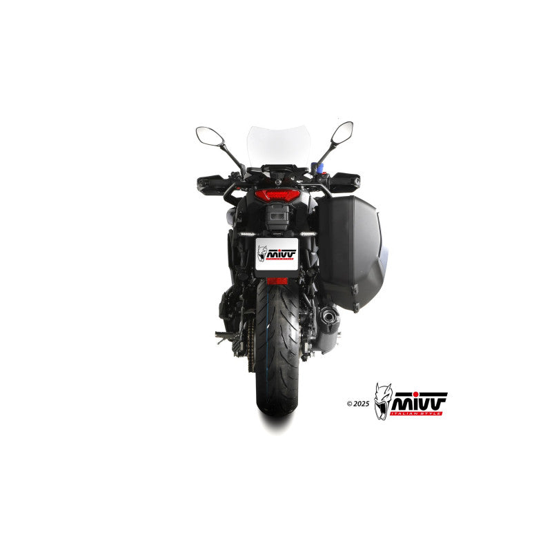 MIVV ESCAPE COMPLETO 3x1 AK-1 TITANIUM HOMOLOGADO YAMAHA TRACER 9 / GT / GT+ 2025-26