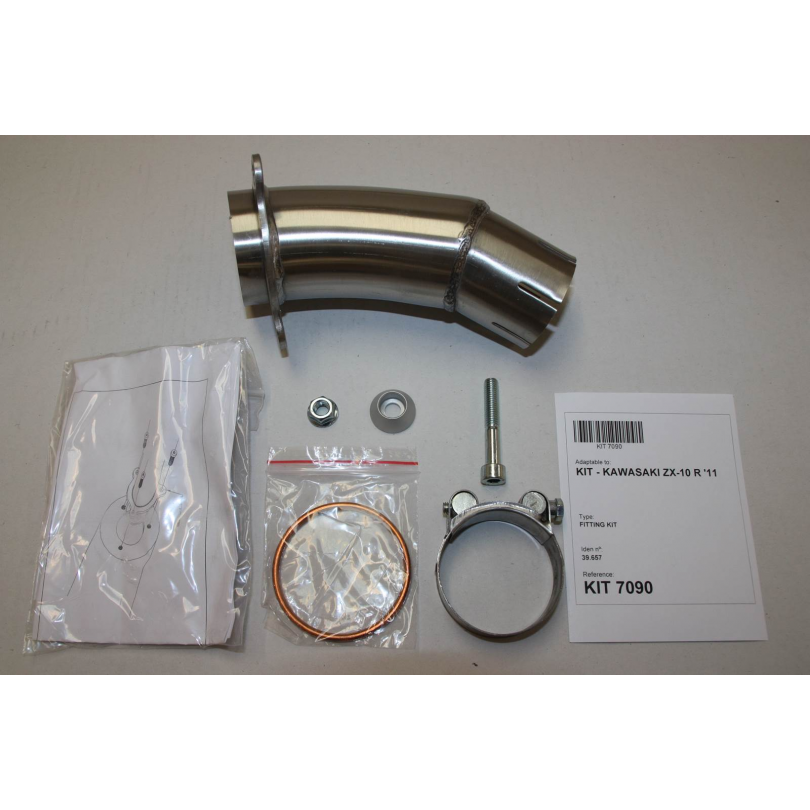 IXIL SLIP ON - HEXOVAL XTREM EVOLUTION - KAWASAKI ZX 10 R 2011-20