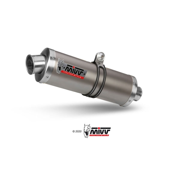 MIVV BOLT-ON OVAL TITANIO HOMOLOGADO KAWASAKI ZX-6R 1998-01