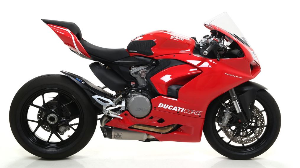 ARROW SILENCIADOR WORKS DE TITANIO FONDO EN CARBONO DUCATI PANIGALE V2 2020-24
